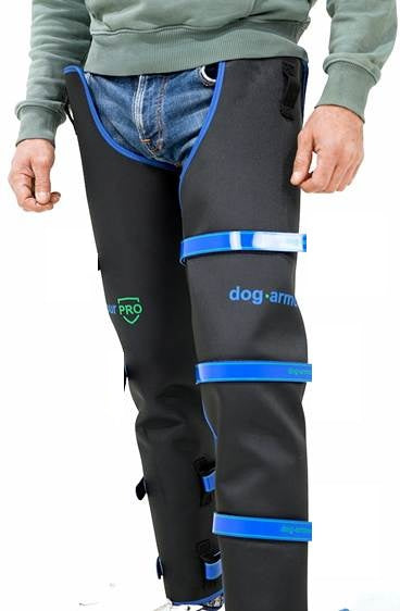 Dog Armour PRO Leg 2.3 inner leg protection with upper support piece and belt loops