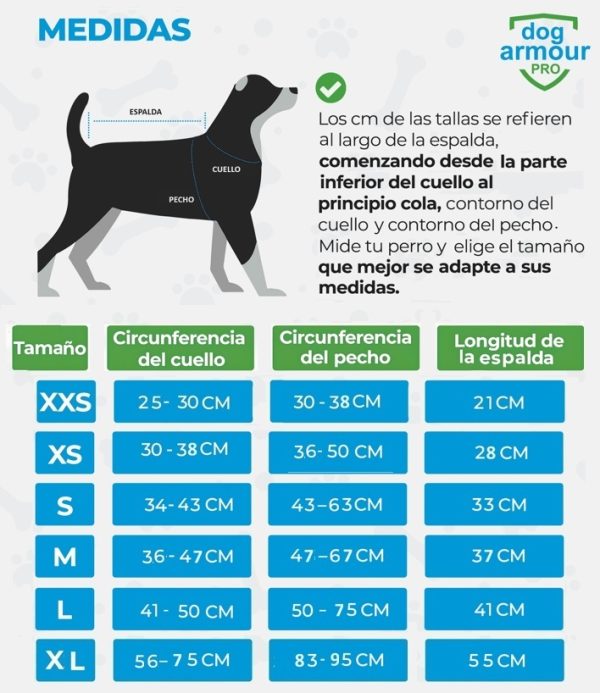 Size guide in CM