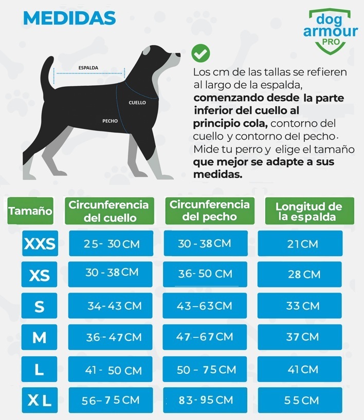 Size guide in CM Size guide in CM